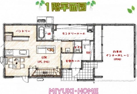 間取り図1階