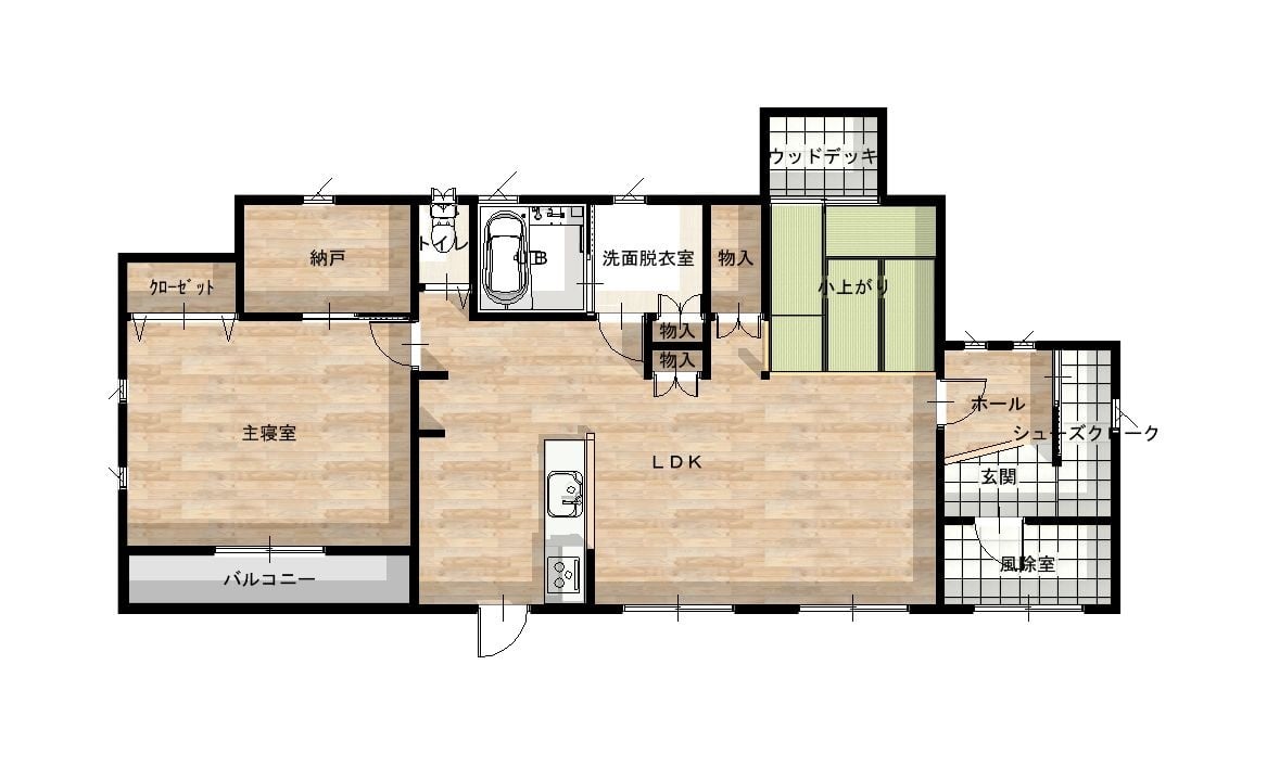 間取り図1階