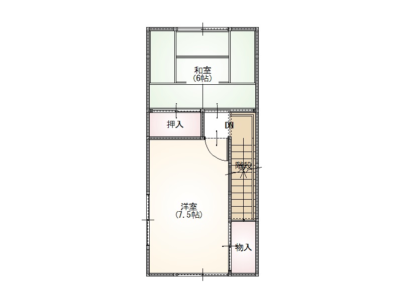 間取り図2階