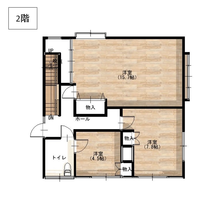 間取り図2階