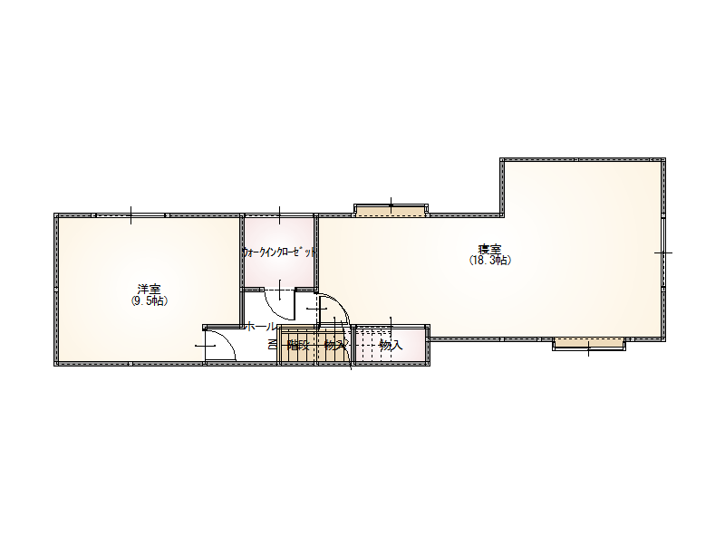 間取り図2階