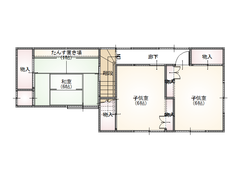 間取り図2階
